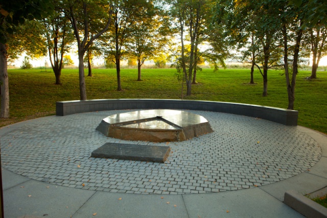 The Spring of Life in The Grove of Remembrance at Babi Yar Park